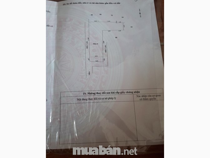 Bán nhà hẻm 44 Lý Thường Kiệt, ngay chợ Hàng Còng, TP Mỹ Tho
