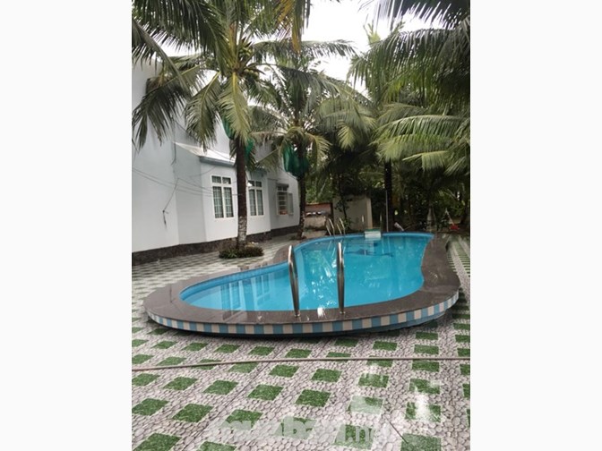 Bán nhà đất huyện Châu Thành, Tiền Giang, 3180m2, nhà, vườn, hồ bơi