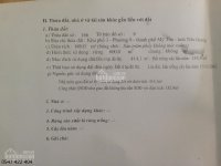 cần bán 600m2 đất mặt tiền 6m đang kinh doanh 20 phòng trọ tại p9 tp mỹ tho 0947422404