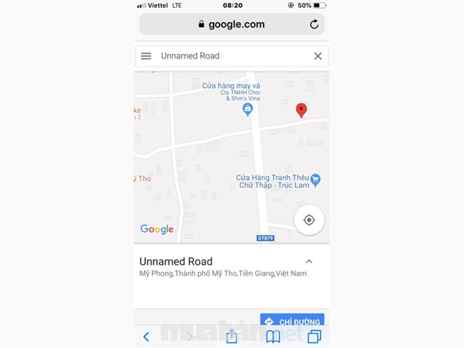 91m đất hẻm Nguyễn Trung Trực, Mỹ Tho