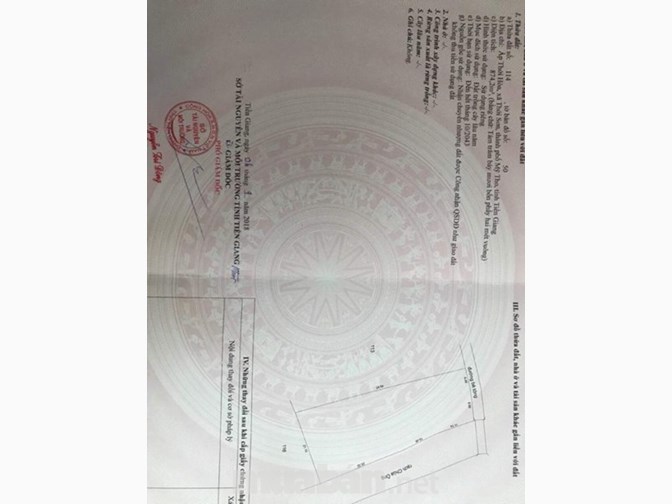 Bán Đất vườn khu du lịch Cù lao Thới Sơn