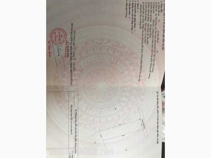 Bán Đất vườn khu du lịch Cù lao Thới Sơn