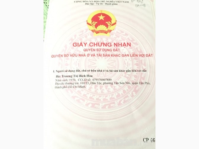 Bán nhà mặt tiền đường nhựa số 4 ấp Thạnh Bình, TDT 183m2, giá 950tr