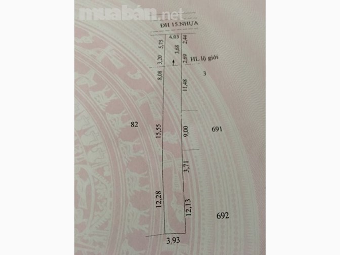 Bán nhà mặt tiền đường nhựa số 4 ấp Thạnh Bình, TDT 183m2, giá 950tr