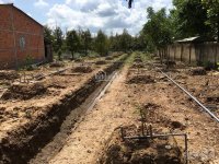 bán đất sầu riêng mặt tiền đường nhựa mặt tiền đường sông ba rài cai lậy tiền giang