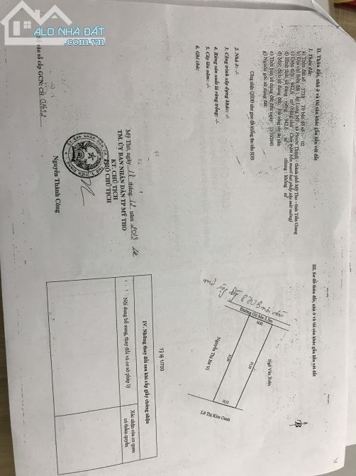 Bán gấp 1,5 công đất Ao Sen Gò Me giá 2,8 tỷ. - 1