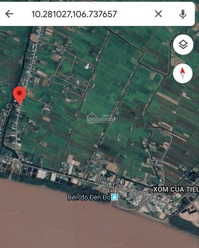 bán đất mặt tiền nhựa 12m tân thành gò công đông