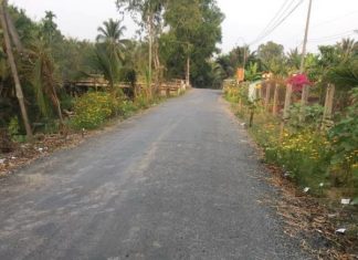 5công mặt tiền đường Kênh Đào,Long Hưng,Châu Thành,Tiền Giang