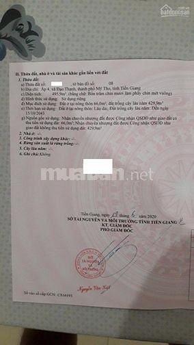 Đất Biệt Thự vườn + thổ cư 500m2 Đạo Thạnh, tp Mỹ Tho, TG 1,6ty 1, Đất Biệt Thự vườn + thổ cư 500m2 Đạo Thạnh, tp Mỹ Tho, TG 1,6ty 1,